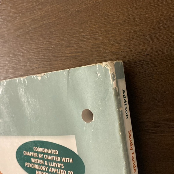 Study Guide for Weiten & Lloyd’s Psychology Applied to Modern Life Sixth Edition - Picture 8 of 10